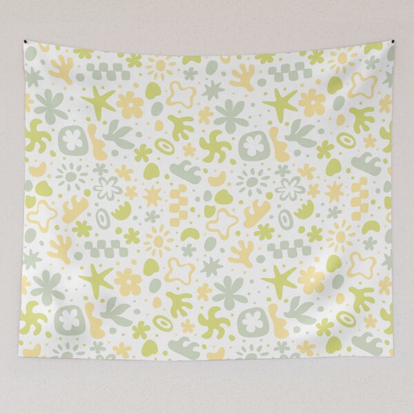 Item preview, MATISSE ABSTRACT GREEN YELLOW GRAY designed and sold by blomastudios.