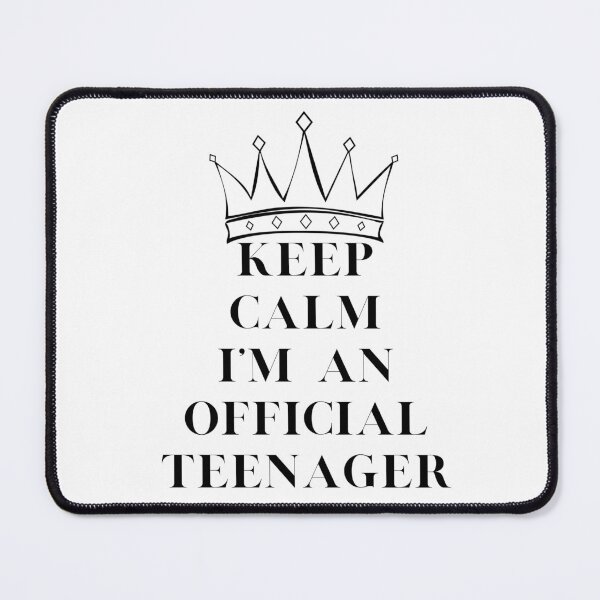 Item preview, Keep calm I'm an official teenager designed and sold by Design Kingdom.