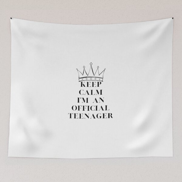 Item preview, Mantén la calma, soy un adolescente oficial. designed and sold by Design Kingdom.