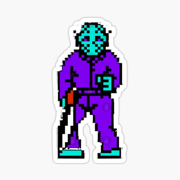 Item preview, 8 bit Jason   designed and sold by MouseEarsByR.