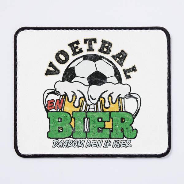 Item preview, Voetbal En Bier Daarom Ben Ik Hier designed and sold by Numero14.