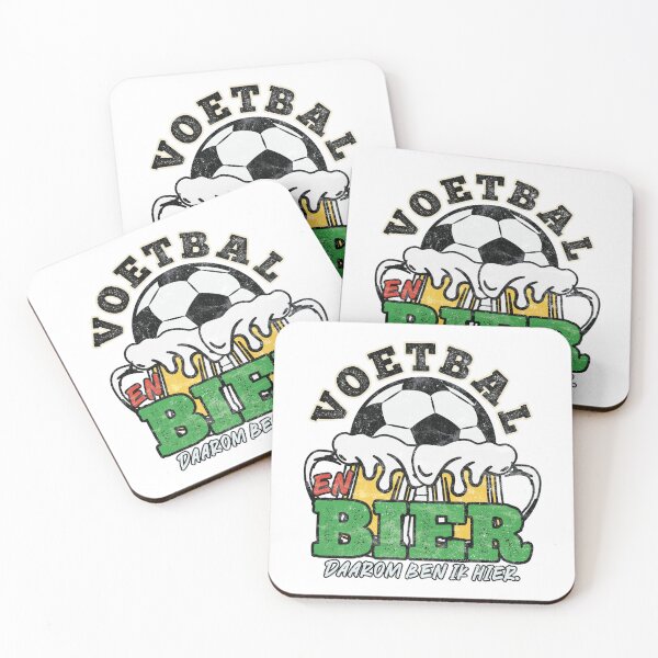 Item preview, Voetbal En Bier Daarom Ben Ik Hier designed and sold by Numero14.