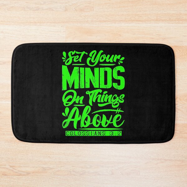 Item preview, Set Your Minds On Things Above - Colossians 3:2 designed and sold by plushism.