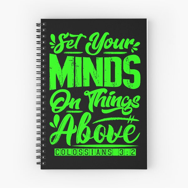 Item preview, Set Your Minds On Things Above - Colossians 3:2 designed and sold by plushism.