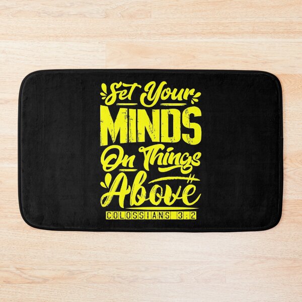 Item preview, Set Your Minds On Things Above - Colossians 3:2 designed and sold by plushism.