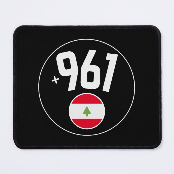 Item preview, LEBANON 961 country code logo badge designed and sold by LeddsoDello.