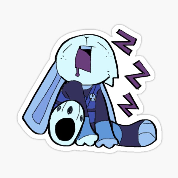Usagi eepy Sticker