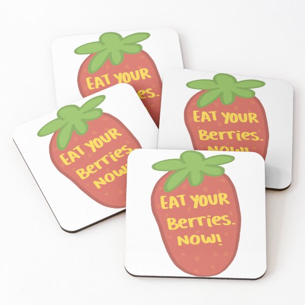 Item preview, Eat your berries now! Strawberry print designed and sold by arin-v.