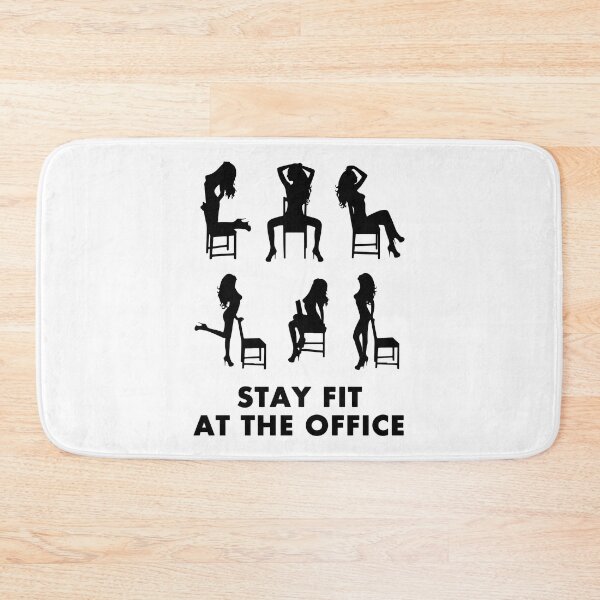 Item preview, Stay Fit at the Office [for Light Stuff] designed and sold by Moodific.