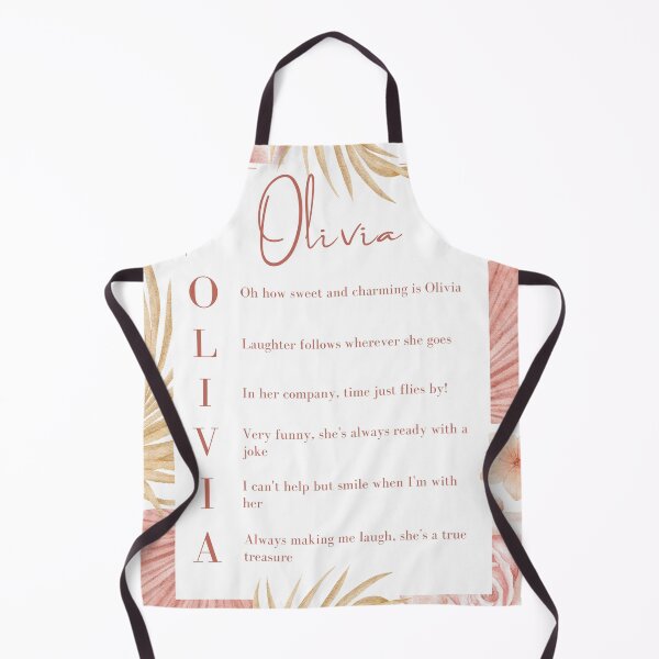 Item preview, Elegant Design - Olivia Acrostic Poem designed and sold by blackforesthome.