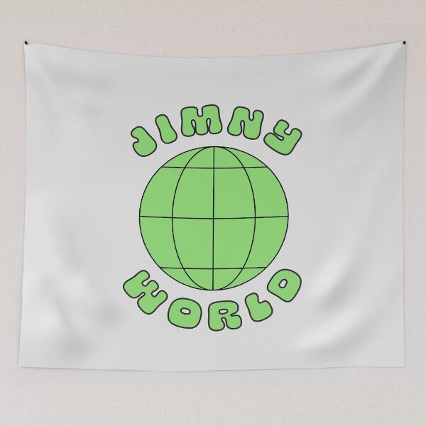Item preview, Jimny World | Y2K Retro Sticker designed and sold by stoicjimny.