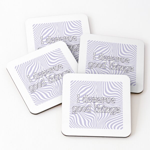 Item preview, I Deserve Good Things Law Of Attraction  designed and sold by PseudoEnergy.