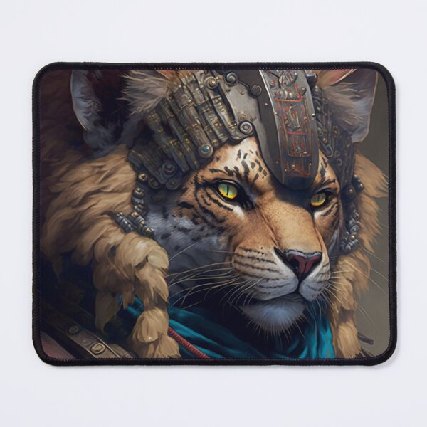Item preview, Cyberpunk Lion Bounty Hunter designed and sold by TortillaChief.