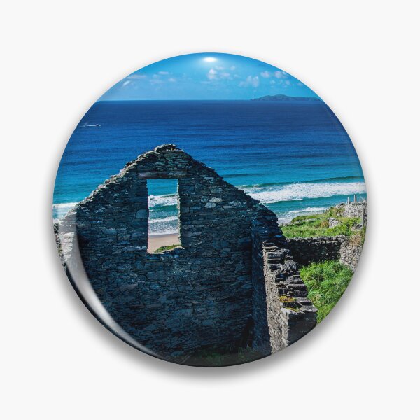 Item preview, Ruins of an Old Cottage on the Dingle Peninsula in Ireland  designed and sold by TTDean.
