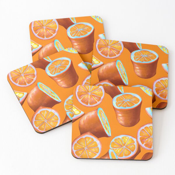 Item preview, ORANGE WHITE PATTERN designed and sold by starfishstuff.