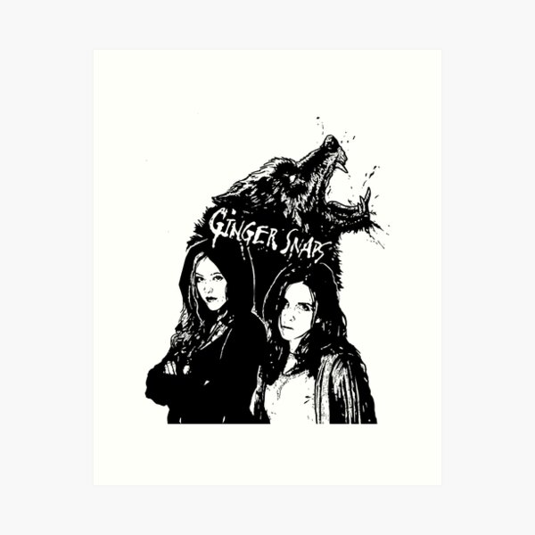 Item preview, Ginger Snaps: variation 1 (black & white / with title) designed and sold by CultBuzz.