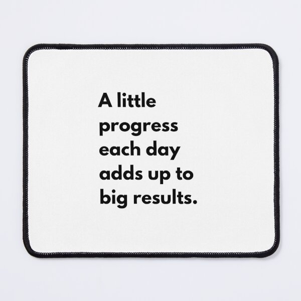 Item preview, Little Progress Big Results Motivational designed and sold by PseudoEnergy.