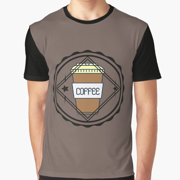 Coffee Latte Cappuccino Mocha Graphic T-Shirt