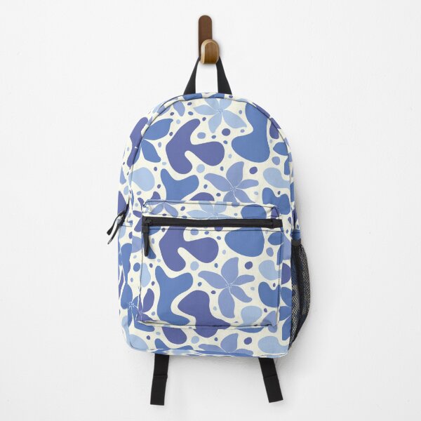 Item preview, MATISSE FLORAL ABSTRACT BLUE designed and sold by blomastudios.