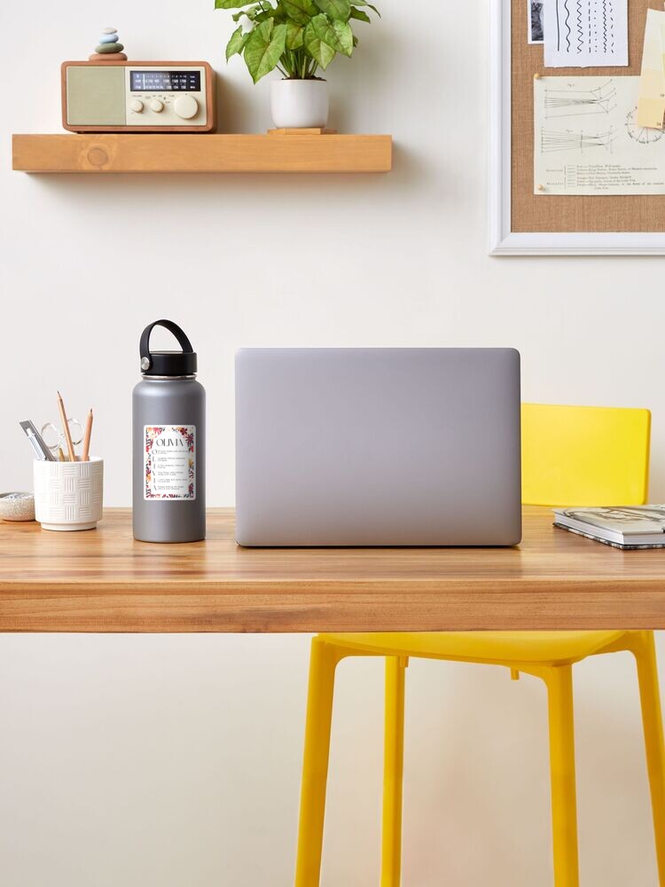 Cosmic And Stylish Home Office Interior With Wooden Desk Cool Office  Accessories Tapes Supplies Notebooks Memo Sticks Pencils Modern Home Decor  Minimalistic Concept Template Copy Spce Stock Photo - Download Image Now 