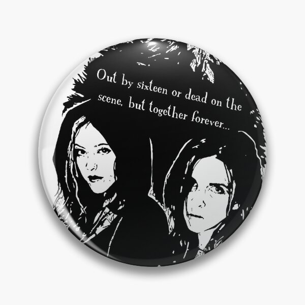 Item preview, Ginger Snaps: variation 2 (black & white / quote) designed and sold by CultBuzz.