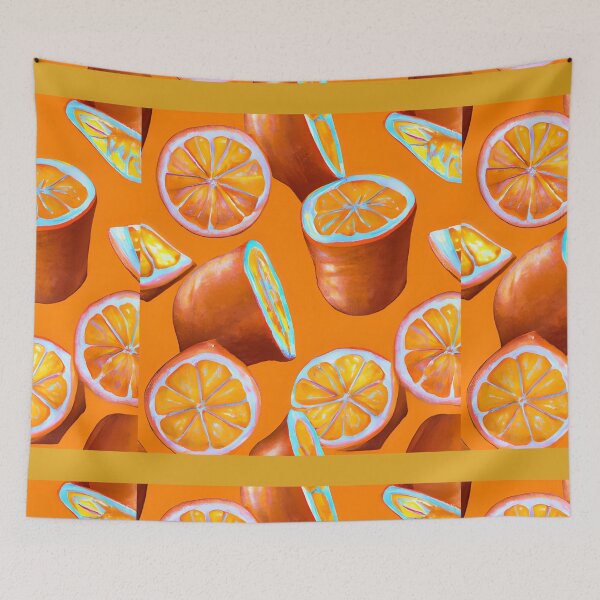 Item preview, ORANGE WHITE PATTERN designed and sold by starfishstuff.