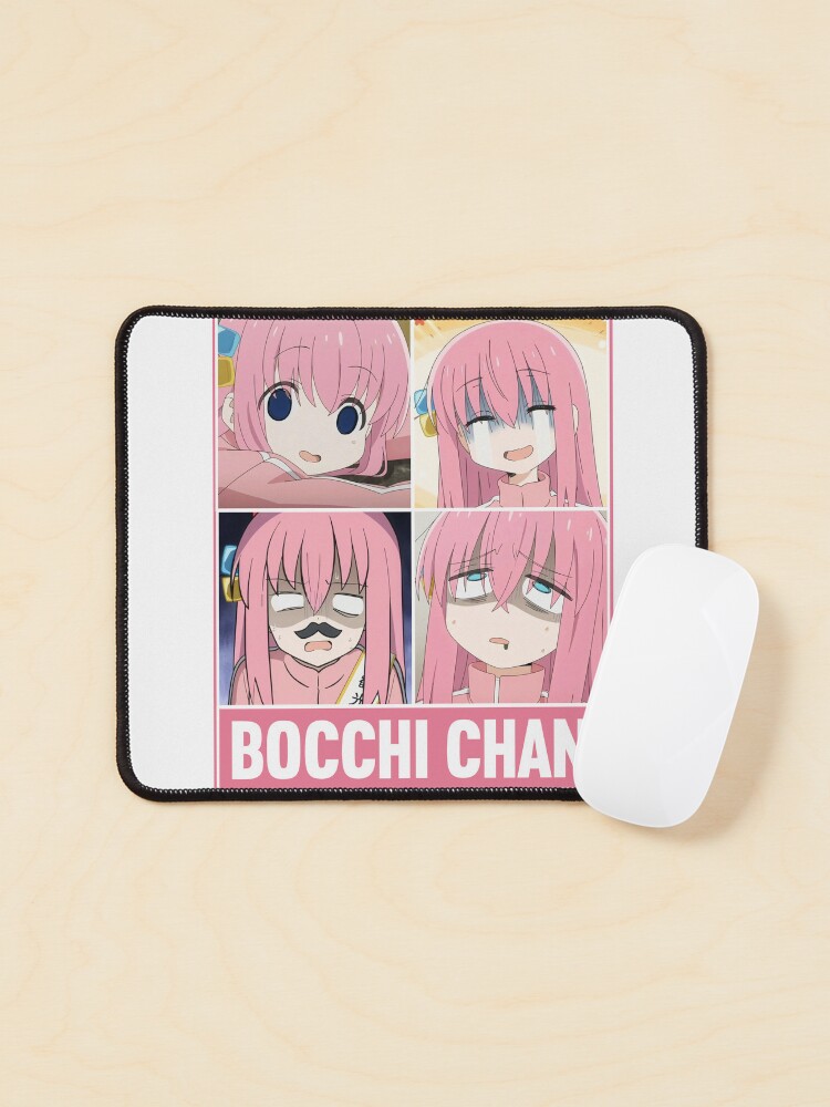 Aperçu 1 sur 5. Tapis de souris avec l'œuvre Bocchi le rocher créée et vendue par Neelam789.