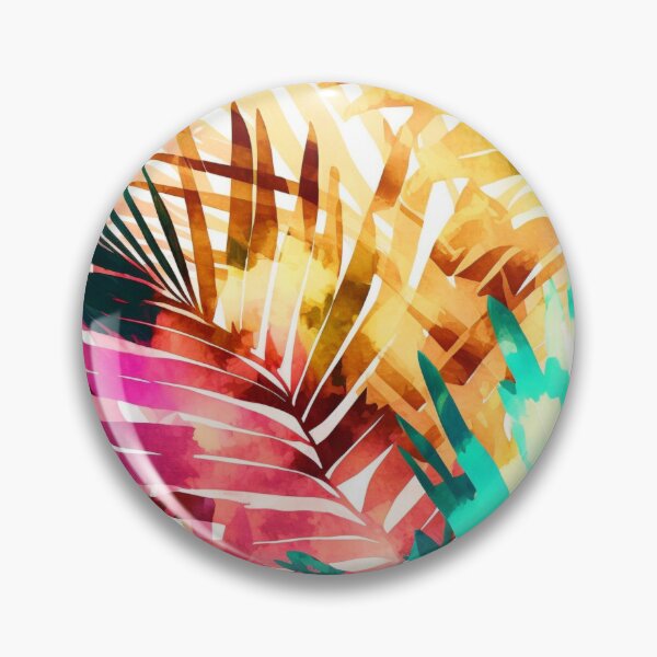 Item preview, Hojas de palmeras tropicales hawaianas designed and sold by trajeado14.