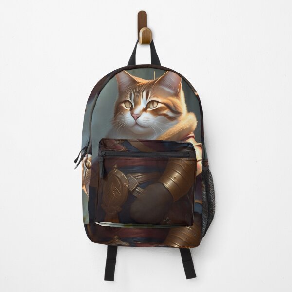 Item preview, Cat in Armor - Modern Digital Art designed and sold by Ai-michiart.