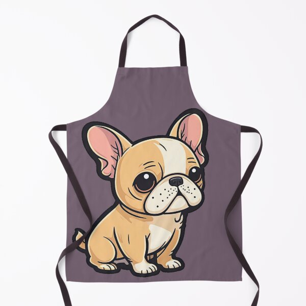 Item preview, French Bulldog Puppy Dog Kawaii Cartoon designed and sold by UncannyCanvas.