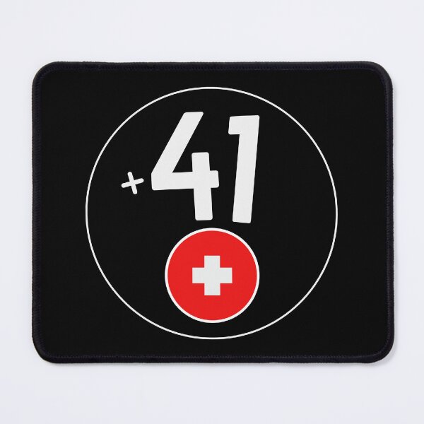 Item preview, SWITZERLAND country code swiss +41 logo badge designed and sold by LeddsoDello.