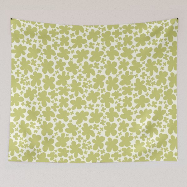Item preview, BUBBLE MATISSE FLORALS GREEN designed and sold by blomastudios.