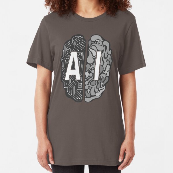 AI – Artificial Intelligence Slim Fit T-Shirt