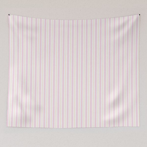 Item preview, PINK AND YELLOW VINTAGE STRIPES RETRO designed and sold by blomastudios.