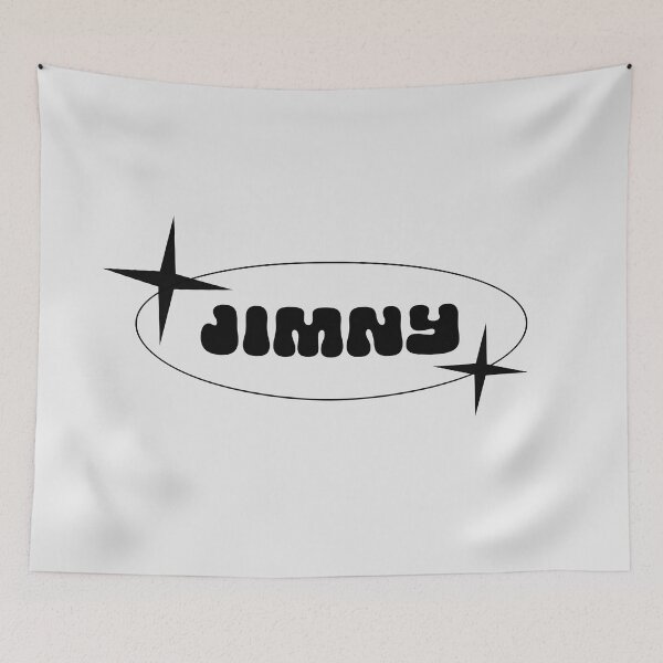Item preview, Jimny with Stars | Y2K Retro Sticker designed and sold by stoicjimny.