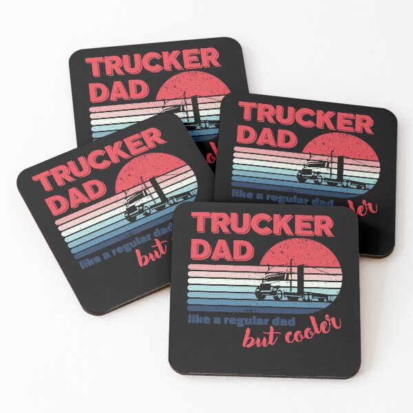 Artikelvorschau, Trucker Dad Wie ein normaler Dad, aber cooler entworfen und verkauft von brytfanna.