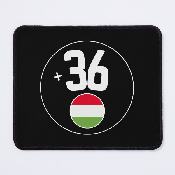 Item preview, HUNGARY country code Magyar +36 badge designed and sold by LeddsoDello.
