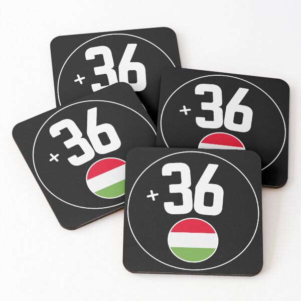 Item preview, HUNGARY country code Magyar +36 badge designed and sold by LeddsoDello.