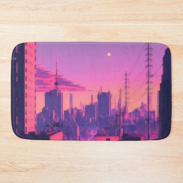 Item preview, Vaporwave City Glow designed and sold by trajeado14.