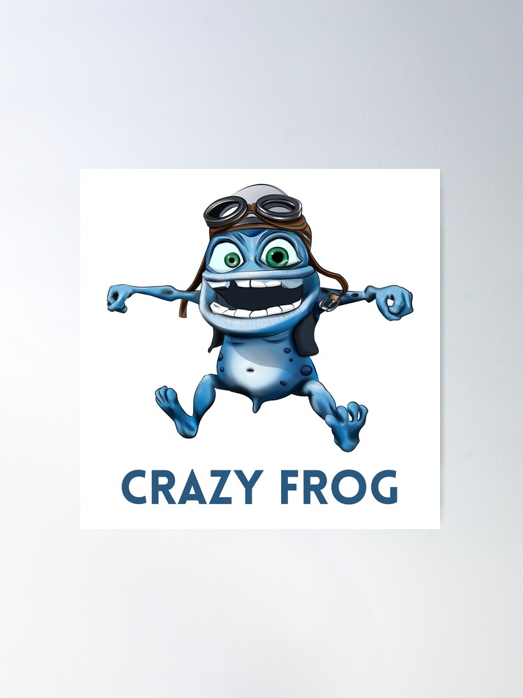 Green Crazy Frog Poster for Sale by Sp1leX