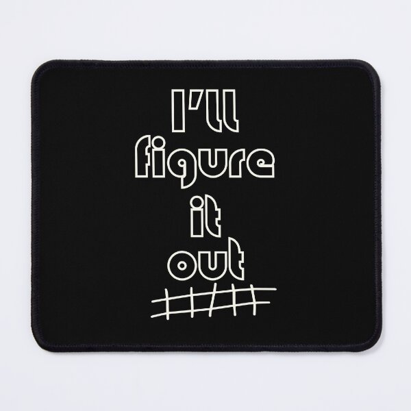 Item preview, I'll Figure It Out - Retro stacked designed and sold by IFIOgirl.