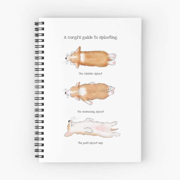Item preview, A Corgi's Guide to Splooting designed and sold by LeopardyNonsense.