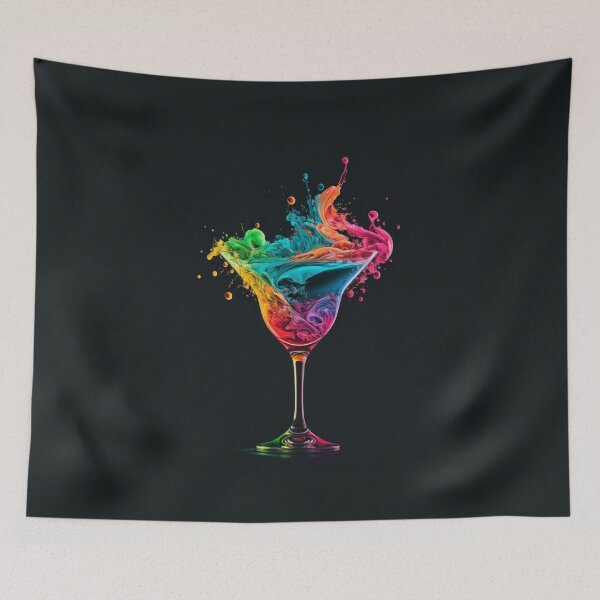 Item preview, drink cocktail bartender colour designed and sold by sammgdesign.