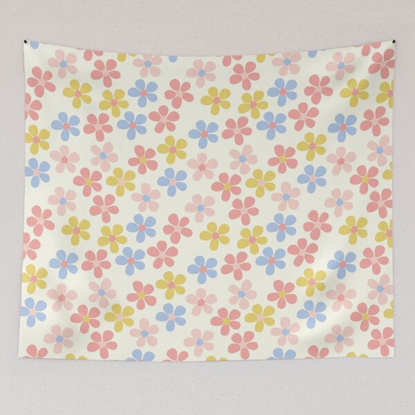 Item preview, ALL OVER RETRO FLORALS designed and sold by blomastudios.