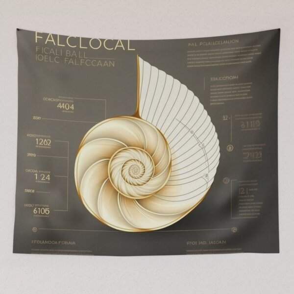 Item preview, Exclusive Golden Ratio Fibonacci Style designed and sold by RAGANADesign.