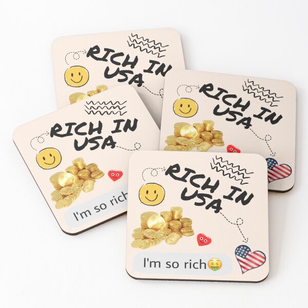 Item preview, Rich In America  designed and sold by catchyology.