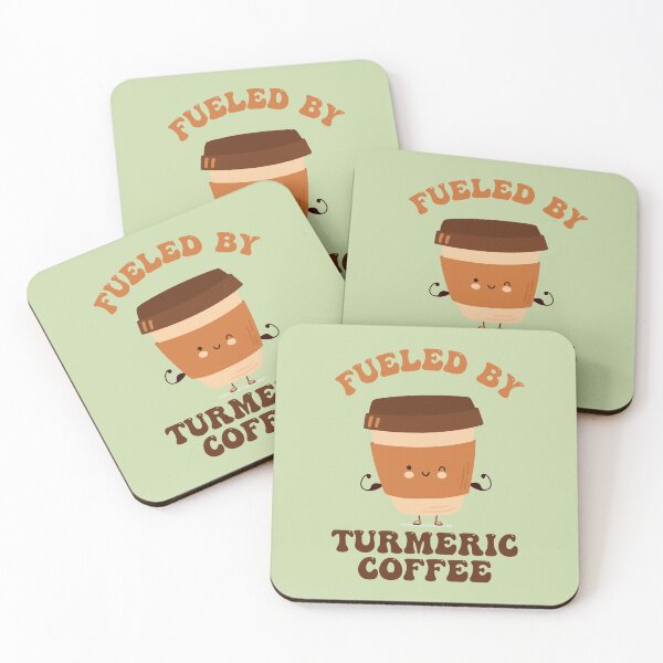 Item preview, Fueled by Turmeric Coffee designed and sold by Blended Designs ⭐⭐⭐⭐⭐.