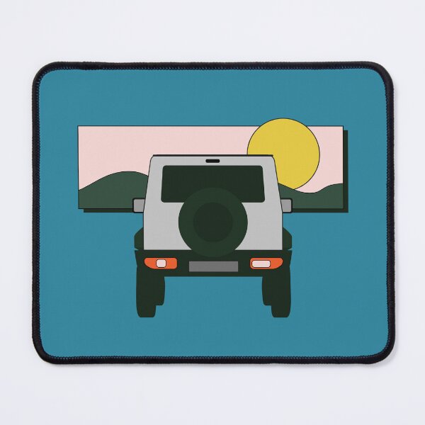 Item preview, Silver Suzuki Jimny | Into The Sunset designed and sold by stoicjimny.