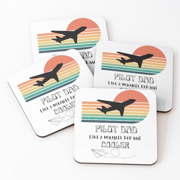 Item preview, Pilot Dad Like A Normal Dad But Cooler designed and sold by Artify Print ⭐⭐⭐⭐⭐.