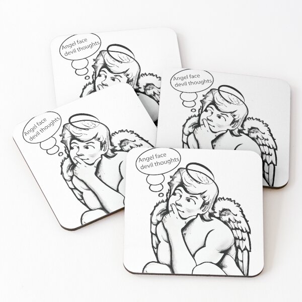 Item preview, Angel Face Devil Thoughts designed and sold by faizaart.